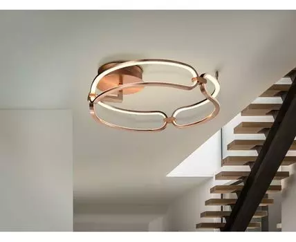 Потолочный светильник Colette 47 розовое золото