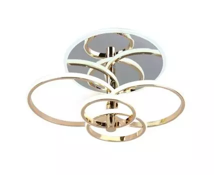 Потолочный светильник CONTOUR (хром, золотистый, 46)