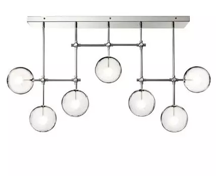 Потолочный светильник Globe Mobile (прозрачный, хром, 150)