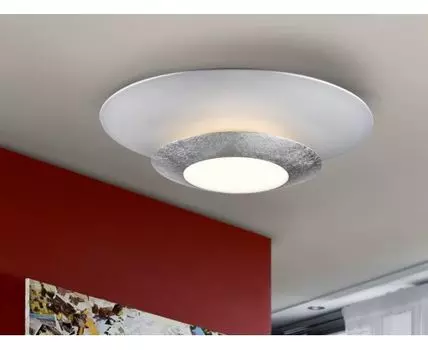 Потолочный светильник Hole серебряный 42