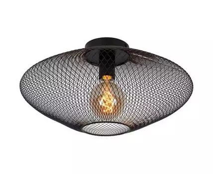 Потолочный светильник Lucide Mesh (Черный)