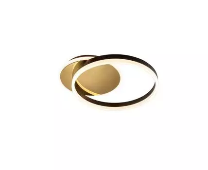 Потолочный светильник Oriel черно-золотой