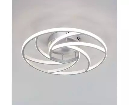 Потолочный светильник с пультом 90207/1 серебро