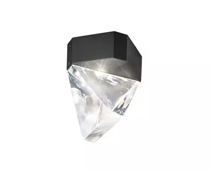 Потолочный светильник Tripla (прозрачный, черный, 9,8)