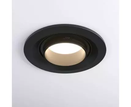 Потолочный светодиодный светильник 15W 3000K черный 9920 LED