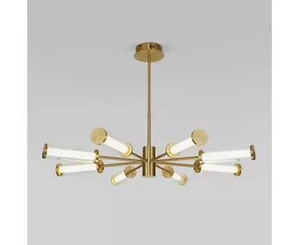 Потолочный светодиодный светильник 50386 LED латунь