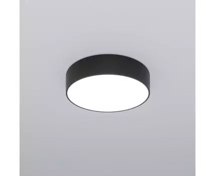 Потолочный светодиодный светильник с регулировкой яркости и цветовой температуры 90318/1 черный