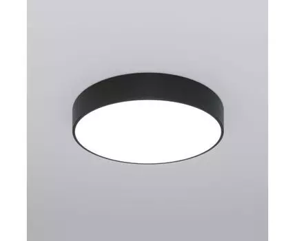 Потолочный светодиодный светильник с регулировкой яркости и цветовой температуры 90319/1 черный