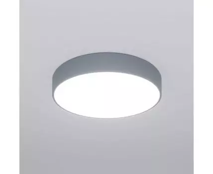 Потолочный светодиодный светильник с регулировкой яркости и цветовой температуры 90319/1 серый