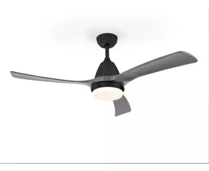 Потолочный вентилятор Aspas с подсветкой DIM черный/серый