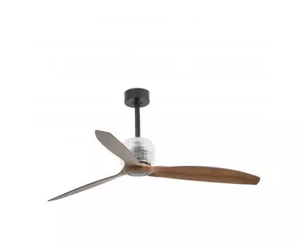 Потолочный вентилятор Deco Fan черный/дерево 128 см S/R
