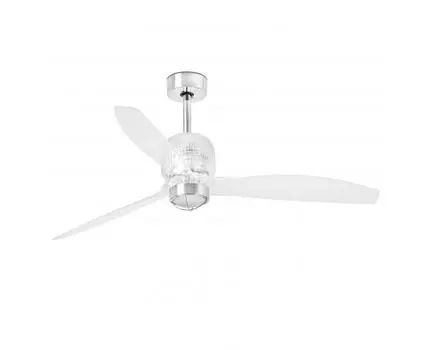 Потолочный вентилятор с освещением Deco Fan LED хром