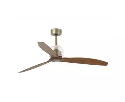 Потолочный вентилятор Deco Fan золотой/деревянный