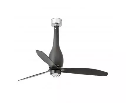 Потолочный вентилятор Eterfan матовый черный 128 см