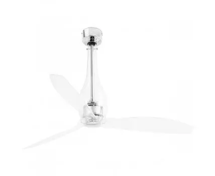 Потолочный вентилятор Eterfan прозрачный 128см