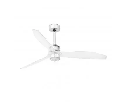 Потолочный вентилятор Just Fan LED хром