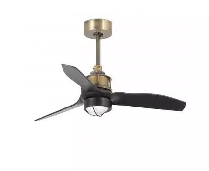 Потолочный вентилятор Just Fan LED золото/черный