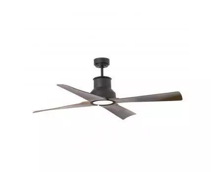 Потолочный вентилятор Winche LED черный/коричневый