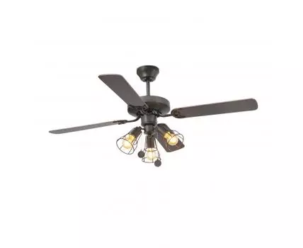 Потолочный вентилятор Yakarta LED коричневый