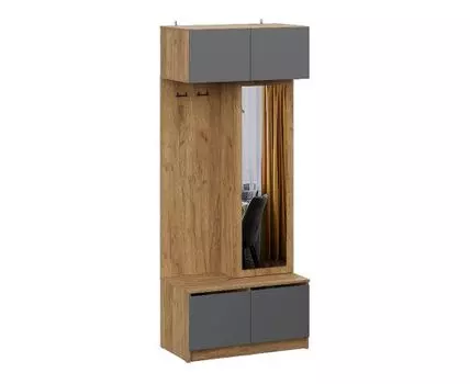 Прихожая Авиньон (221,6, 50,6, Закрытые, Серый, 90)