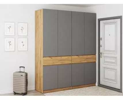 Прихожая Авиньон (221,6, 50,6, Закрытые, Серый, 180)