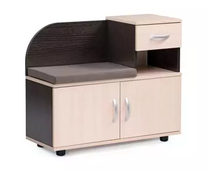 Прихожая Аврора дуб млечный / венге