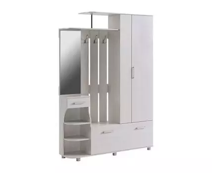 Прихожая Барселона (211, 34.4, Закрытые, Светлое дерево, 145.1)