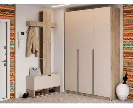 Прихожая Бохо (Закрытые, Серый)