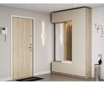 Прихожая Бостон (236, 41.4, Закрытые, Белый, 155)