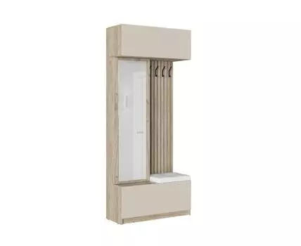 Прихожая Бостон (236, 41.4, Закрытые, Белый, 100)