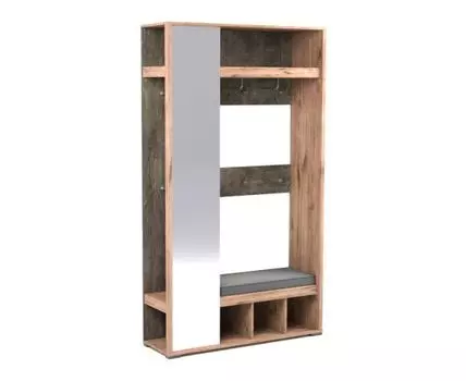 Прихожая Денвер (210, 38, Открытые, Коричневое дерево, 120)