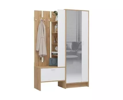 Прихожая Ирис (200, 45,5, Закрытые, Белый, 135)