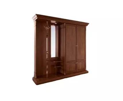 Прихожая из массива 4 цвет Терракот (Коричневый, 243)