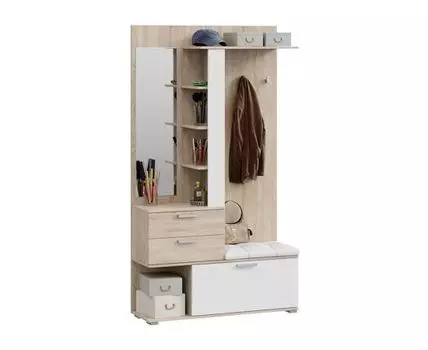 Прихожая Эрика (198.2, 35.7, Закрытые, Белый, 110)