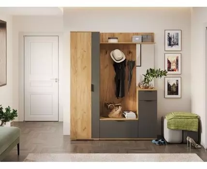 Прихожая Эвита (199,8, 35, Закрытые, Серый, 159)