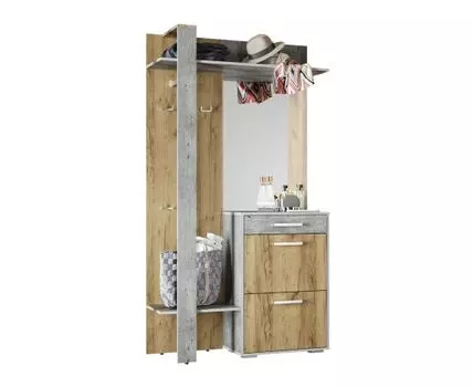 Прихожая Кензо (200, 35.2, Закрытые, Серый, 110)