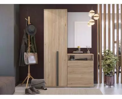 Прихожая Лайк (210, 42, Закрытые, Серый, 133)