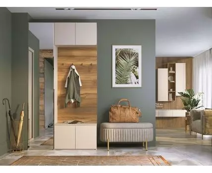 Прихожая Лаура (239, 41,7, Закрытые, Серый, 128,4)