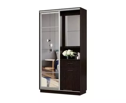 Прихожая Маршал (2400 мм, 450 мм, Закрытые, венге, 1200 мм)