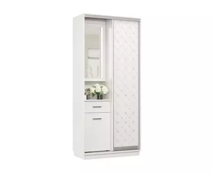 Прихожая Маршал (2400 мм, 450 мм, Закрытые, Белый, 1000 мм)