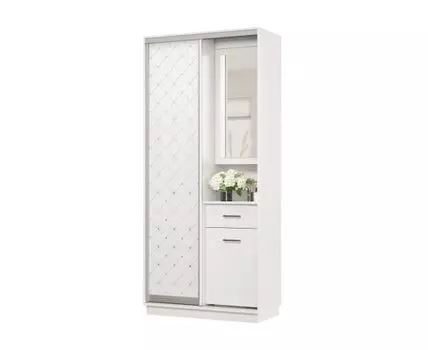 Прихожая Маршал (2400 мм, 450 мм, Закрытые, Белый, 1000 мм)