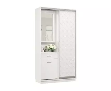 Прихожая Маршал (2400 мм, 450 мм, Закрытые, Белый, 1200 мм)