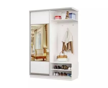 Прихожая Маршал Лайт (2400 мм, 450 мм, Закрытые, Белый, 120)