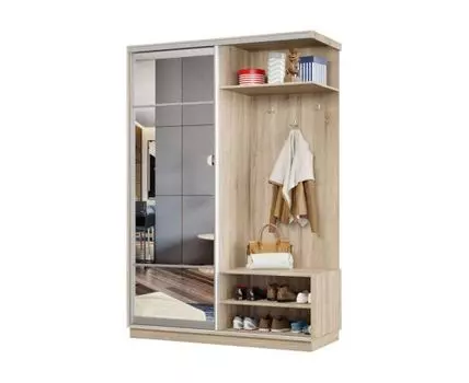 Прихожая Маршал Лайт (2400 мм, 450 мм, Закрытые, Светлое дерево, 120)