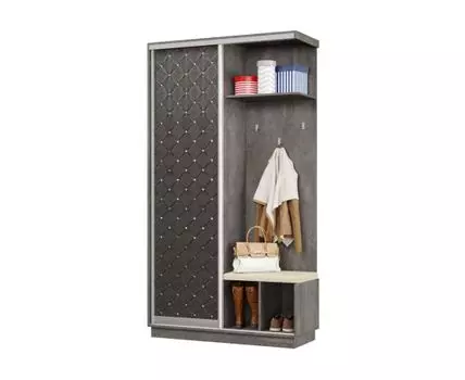 Прихожая Маршал Лайт (2400 мм, 450 мм, Закрытые, Белый, 1200 мм)