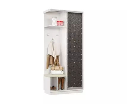 Прихожая Маршал Лайт (2400 мм, 450 мм, Закрытые, Белый, 1000 мм)