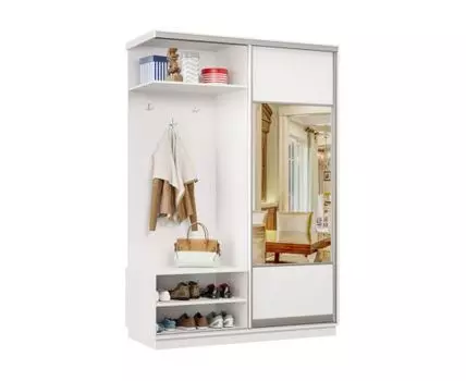 Прихожая Маршал Лайт (2400 мм, 600 мм, Закрытые, Белый, 120)