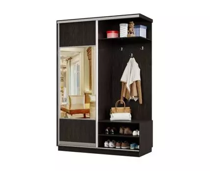 Прихожая Маршал Лайт (2400 мм, 600 мм, Закрытые, венге, 120)