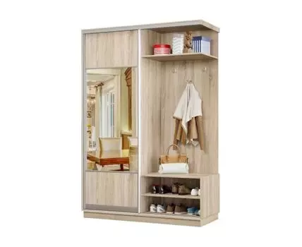 Прихожая Маршал Лайт (2400 мм, 600 мм, Закрытые, Светлое дерево, 120)