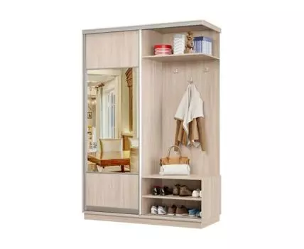 Прихожая Маршал Лайт (2400 мм, 600 мм, Закрытые, Светлое дерево, 120)